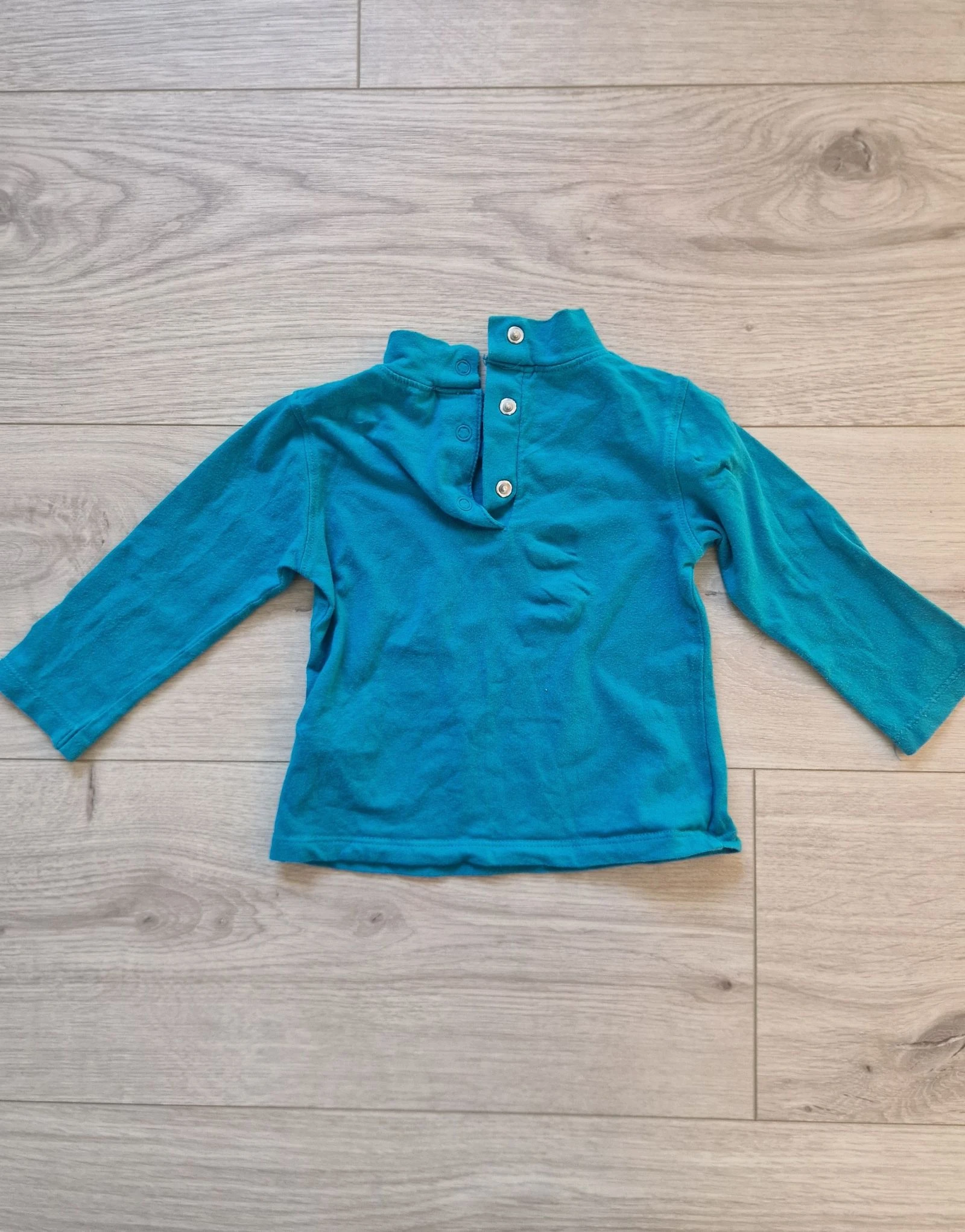 🐦 Long-sleeve T-shirt – La Compagnie des Petits – baby girl – 12 months – good condition – photo 4